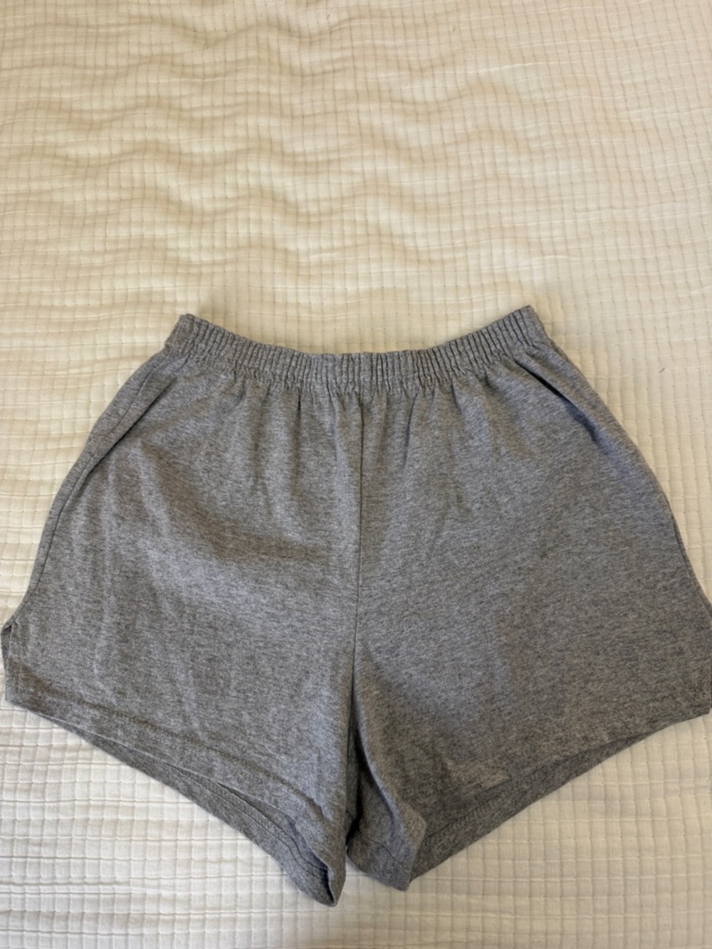 Soffe Heather Gray Athletic Lounge Shorts